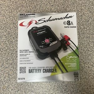 8A Schumacher rapid battery charger